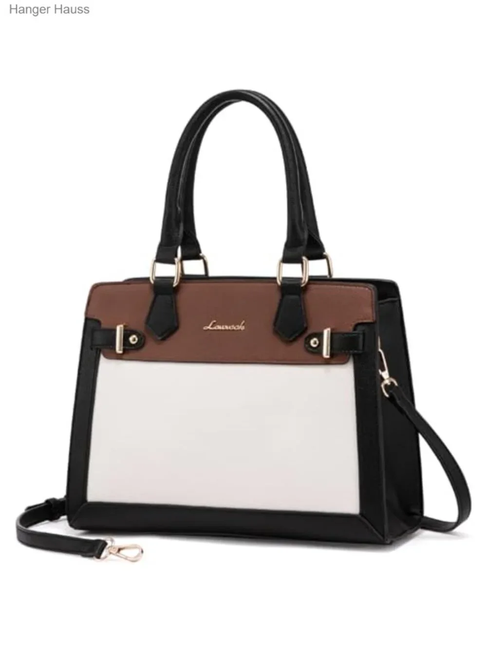 PU Leather Satchel Tote Shoulder Handbag Women